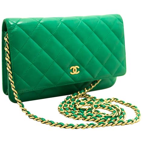 green chanel wallet on chain 2017|chanel timeless wallet on chain.